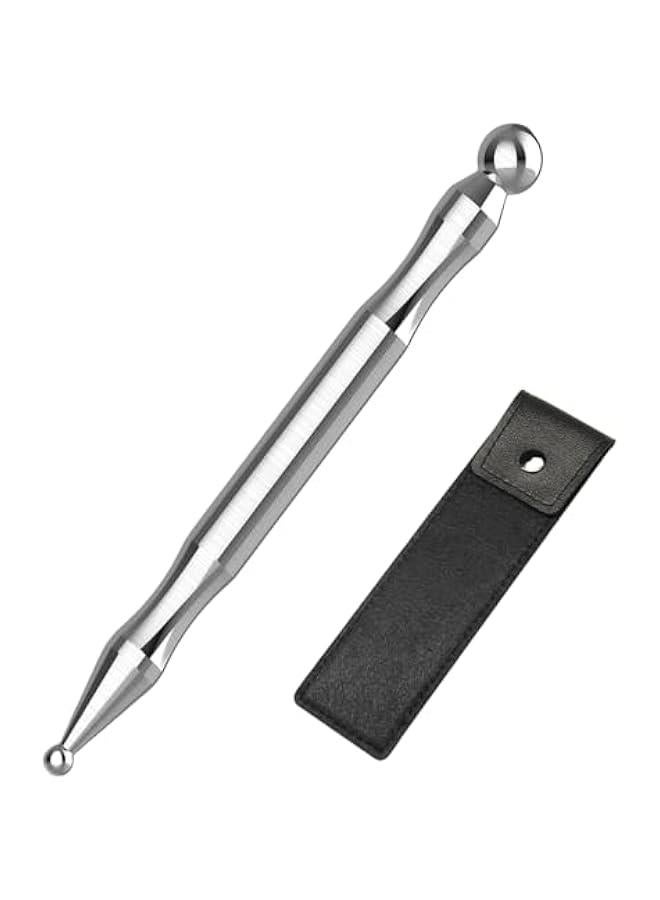 Generic Stainless Steel Acupuncture Pen for Full Body Deep Tissue Pain Relief and Facial Massage  - Image 1