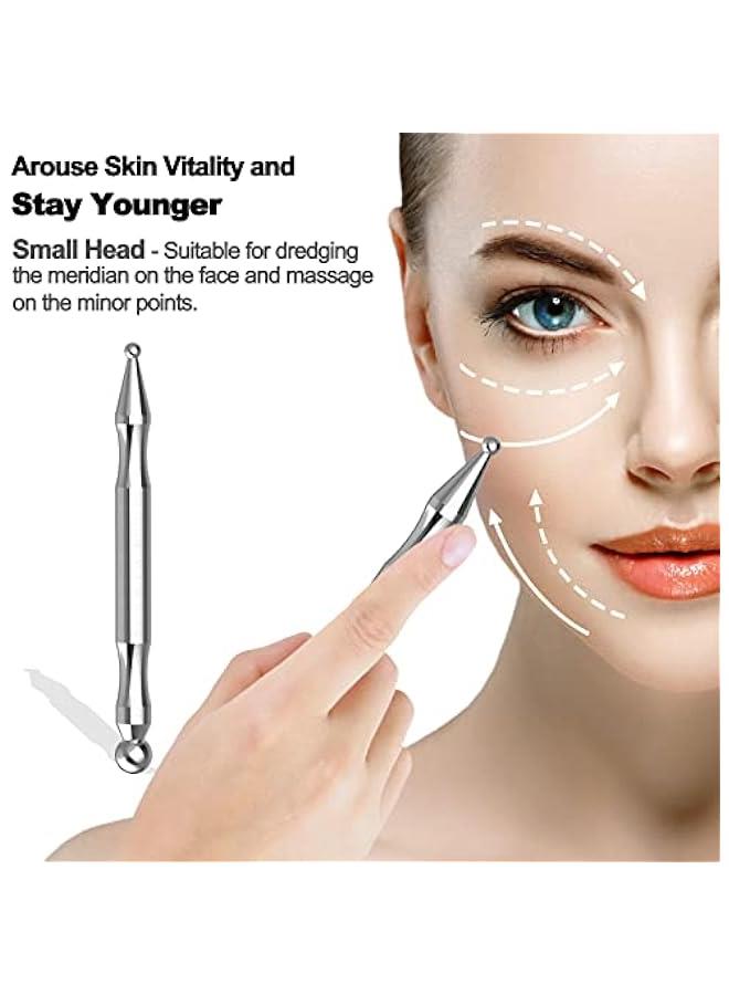 Generic Stainless Steel Acupuncture Pen for Full Body Deep Tissue Pain Relief and Facial Massage  - Image 3