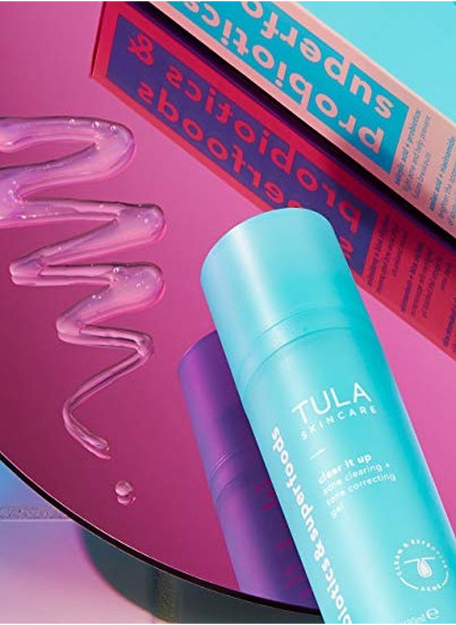 TULA Skin Care Clear It Up Acne Clearing + Tone Correcting Gel | Acne Treatment Clear Up Acne Prevent Breakouts & Brighten Marks Contains Salicylic Acid And Probiotic Extracts | 1 Fl Oz  - Image 4