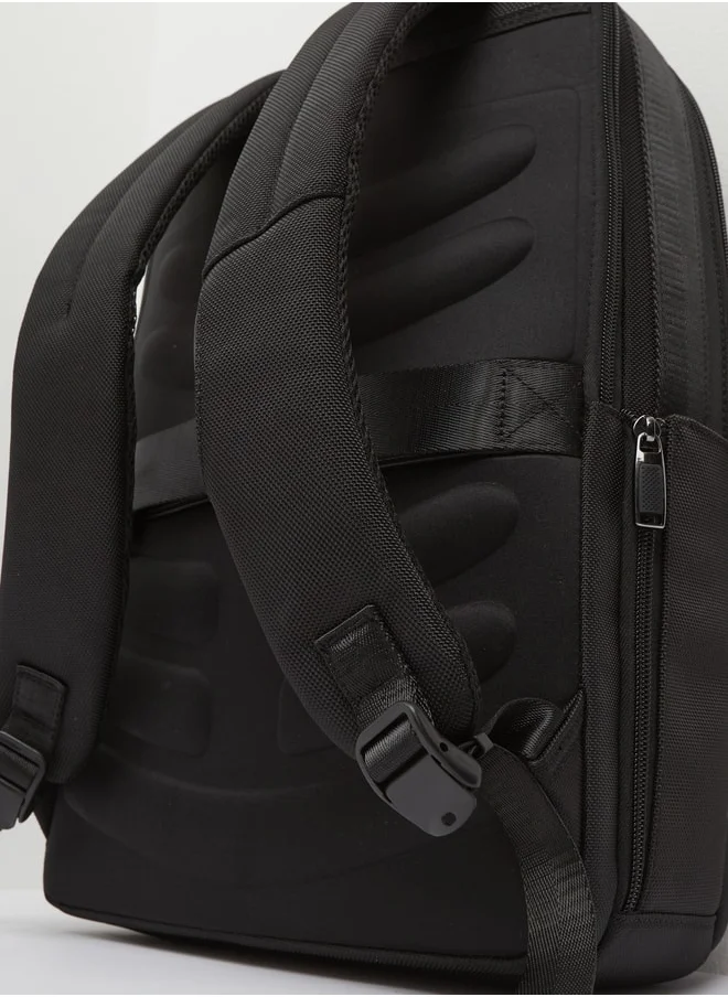 DUCHINI Men Solid Backpack With Zip Closure