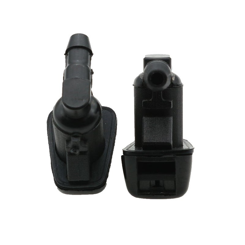 Syconeer Pack of 2 Windshield Washer Nozzle Kit Windshield Washer Squirter Nozzle Kit Wiper Spray Nozzle for 2011-2015 Ford F250 F350 F450 F550 Replace OE BC3Z-17603-A BC3Z17603A - Image 4