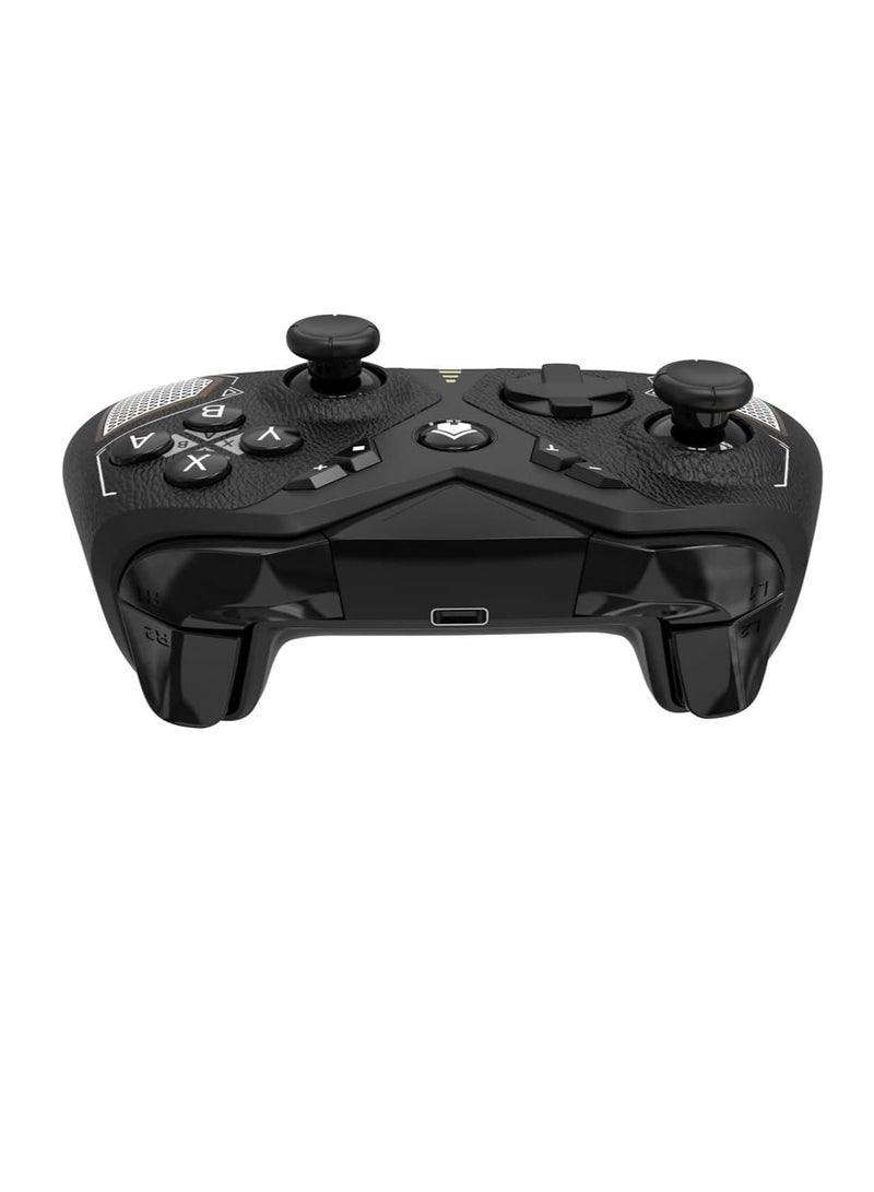 Wireless Game Controller for Windows PC/IOS/PC-based XOBX mode/Switch, Bluetooth 4.0 Connectivity, 4Custom ons, TURBO on, Battery Up to 10 Hours - Image 5