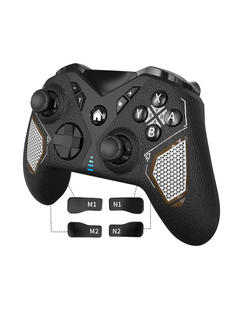 Wireless Game Controller for Windows PC/IOS/PC-based XOBX mode/Switch, Bluetooth 4.0 Connectivity, 4Custom ons, TURBO on, Battery Up to 10 Hours - Image 4