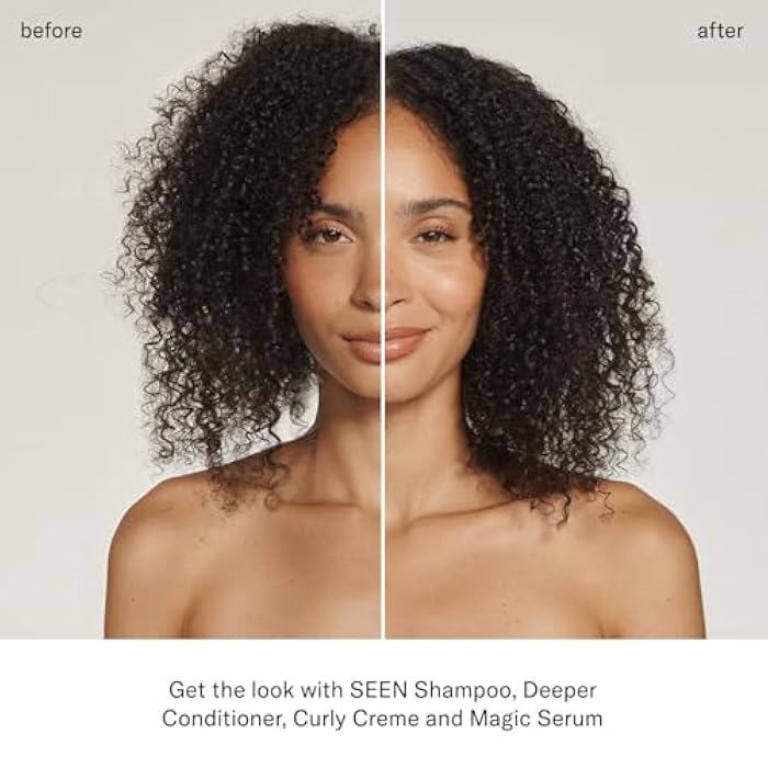 SEEN Curly On The Go Kit, Fragrance Free - Non-Comedogenic & Safe for Sensitive Skin - Curl-Defining Styling Hair Bundle - Anti Frizz - Heat Protectant - Image 5