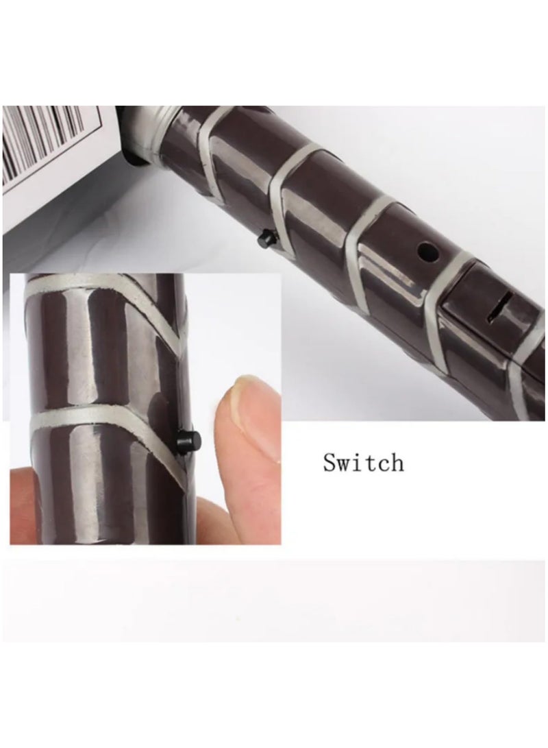 Child Cosplay Superhero Thor LED Light Luminous Sounding Hammer Quake Model Toy for Costume Party Stage Show Gift One Size - Image 4