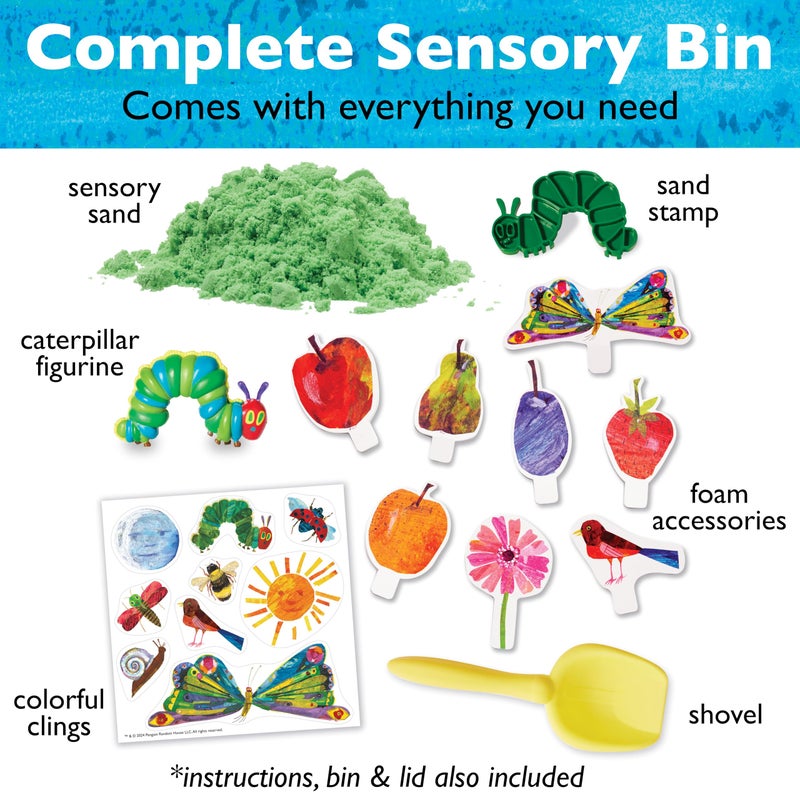 Creativity for Kids The Very Hungry Caterpillar Sensory Bin - Toddler Sensory Toys from The World of Eric Carle Books, Preschool Learning Activities and Fine Motor Toys for Toddlers (Ages 3+) - Image 3