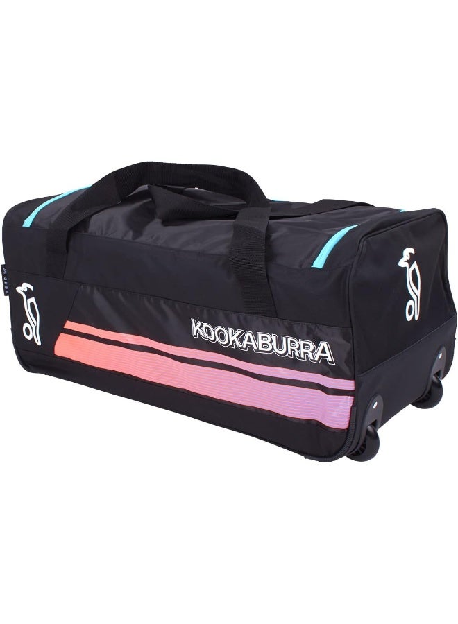 KOOKABURRA Kookaburra 9500 Wheelie Bag - Black/Purple  - Image 4