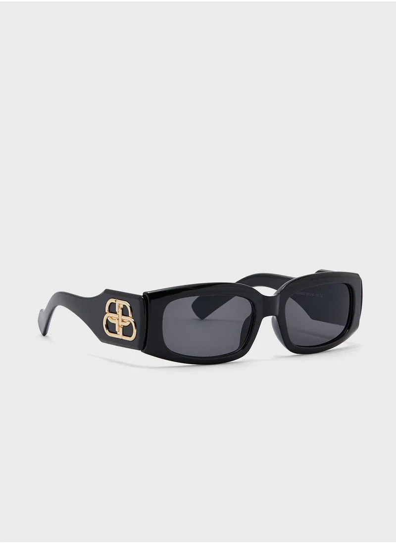 Vanilla Rouge Wayfarer Sunglasses