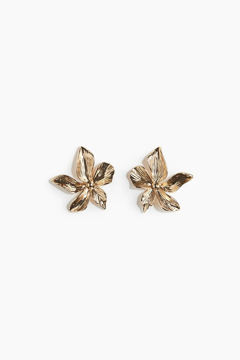 H&M Flower-shaped earrings