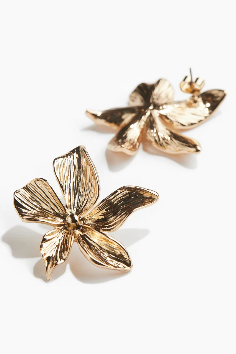H&M Flower-shaped earrings