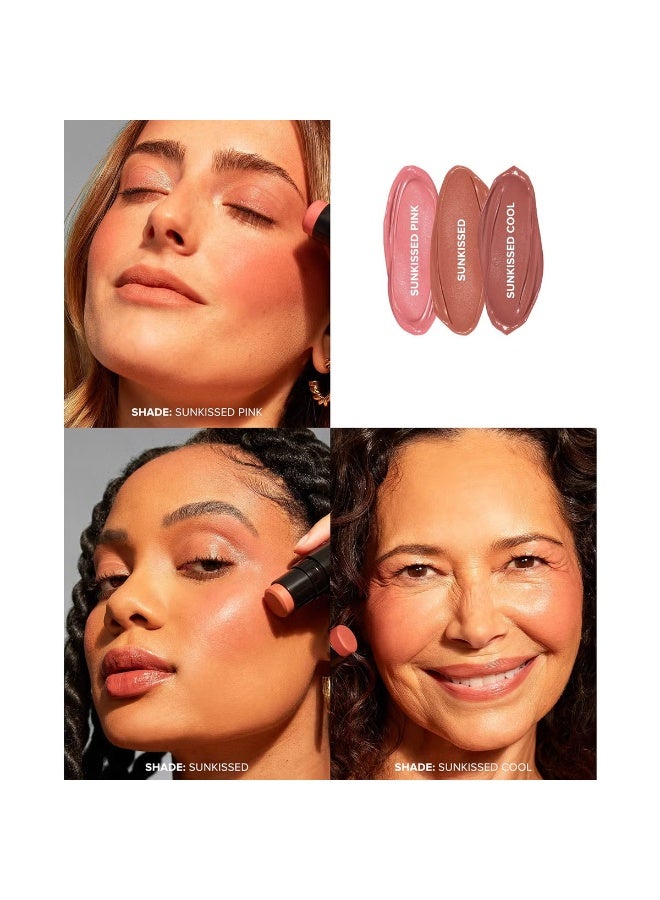 NUDESTIX Sunkissed Blush & Bronze 3-Piece Mini Nudie Kit - Image 2