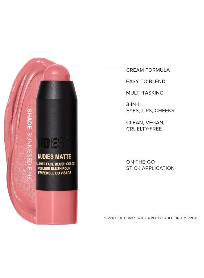 NUDESTIX Sunkissed Blush & Bronze 3-Piece Mini Nudie Kit - Image 4