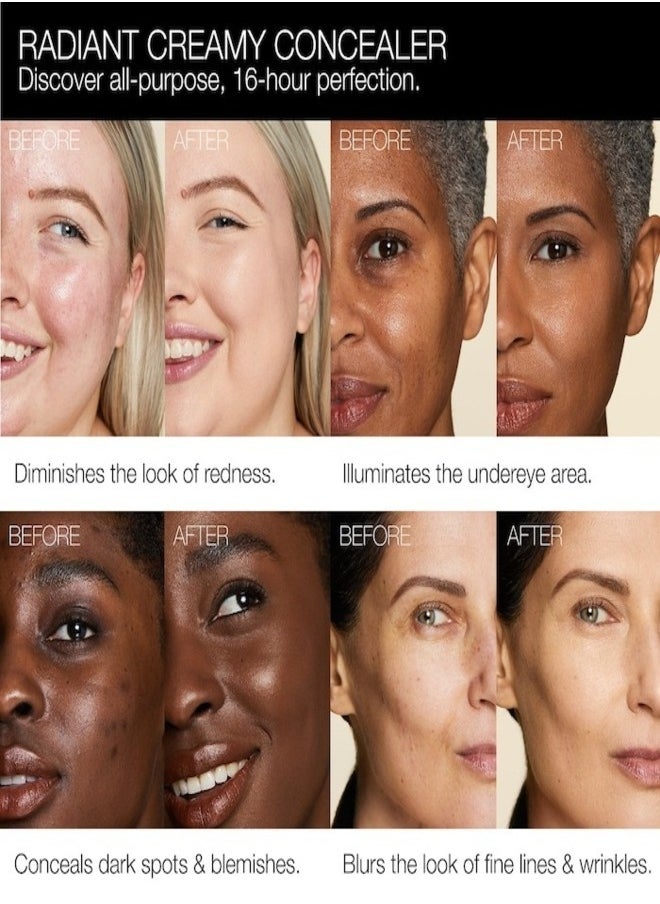 NARS Cosmetics - NARS Radiant Creamy Concealer - Custard | Lightweight & Full-Coverage 6ml - Image 1