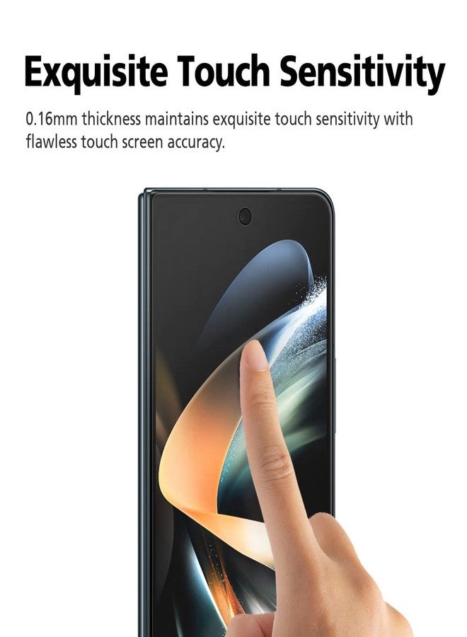 DIACUBE [3+3] Blue Light Blocking Matte Screen Protector for Samsung Galaxy Z Fold 7, 3 Pack Inside + 3 Pack Front, EPU+TPU Hybrid Film, Anti Glare, Anti Fingerprint, Self-Healing, Easy Installation - Image 5