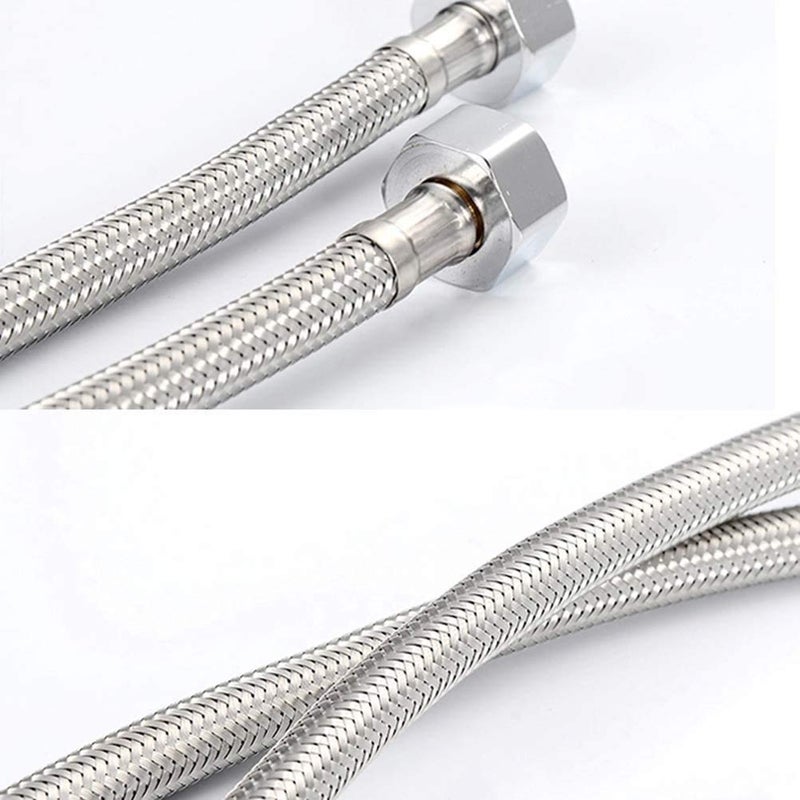 Endevi 18Inch Geyser Connection Pipe 304 Grade Stainless Steel 2 Pec Set - Image 5
