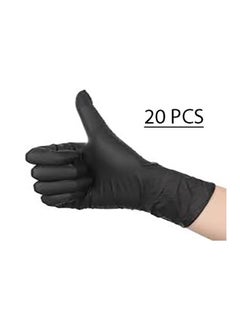 Generic Gloves Nitrile black- 20 PCs  - Image 1