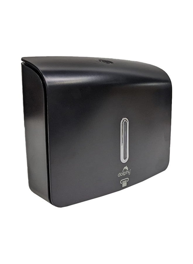 DOLPHY Dolphy Multifold Mini Hand Tissue Paper Dispenser - Black  - Image 1