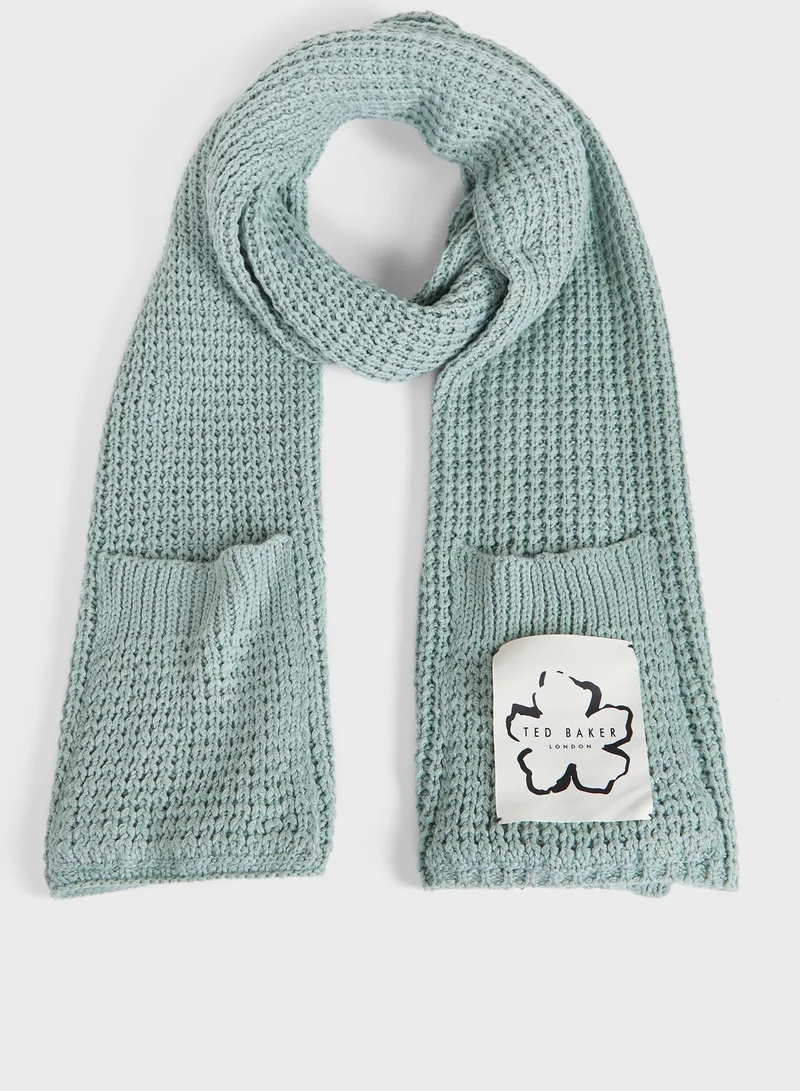Ted Baker Bex Pocket Detailed Dasher Scarf