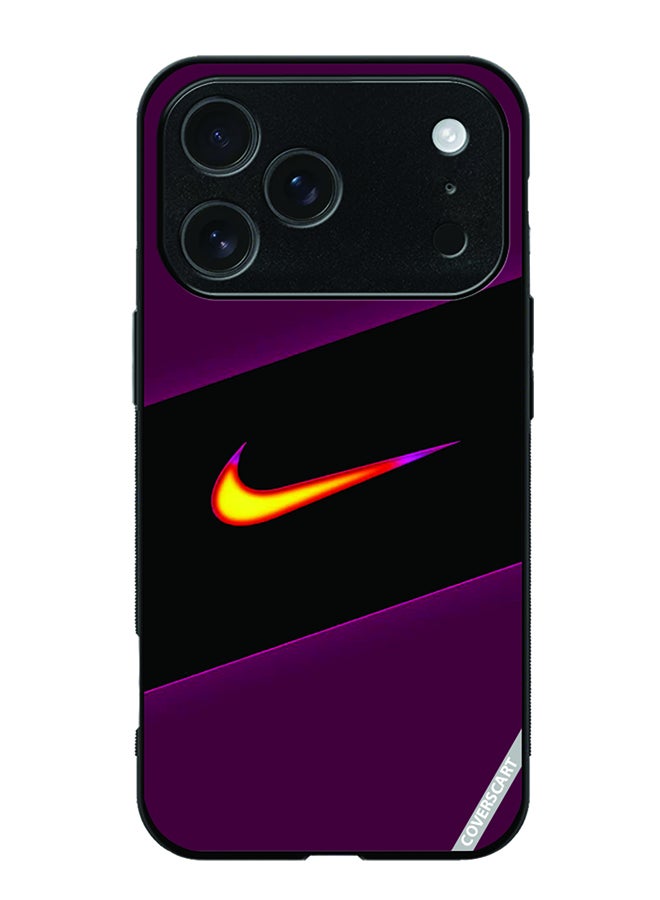 Protective Case Cover For Apple iPhone 17 Pro Max Nike Design Multicolour