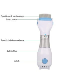 SYOSI Electric Hair Lice Comb Vacuum Effective Head for and Pets Get Rid of with this Vacuums Machine Pack 1  - Image 4