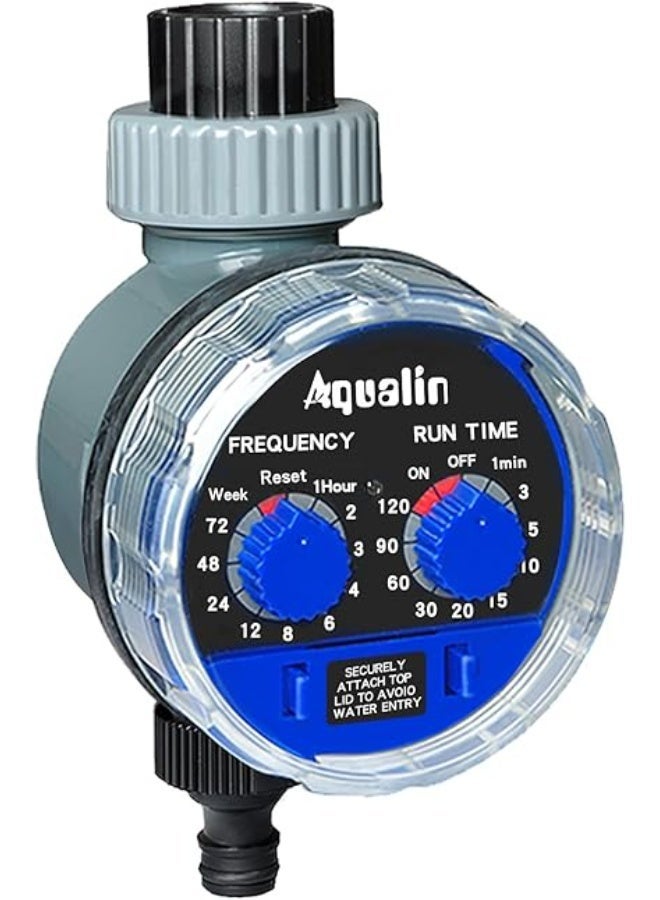 Aqualin Garden Watering Timer Ball Valve - Automatic Electronic Water Controller for Home Garden Irrigation - Image 1