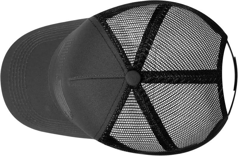 VIONLAN Baseball Cap American Flag Trucker Hat for Men Women 3D Embossed Logo Adjustable Outdoor Mesh Snapback Hat - Image 4