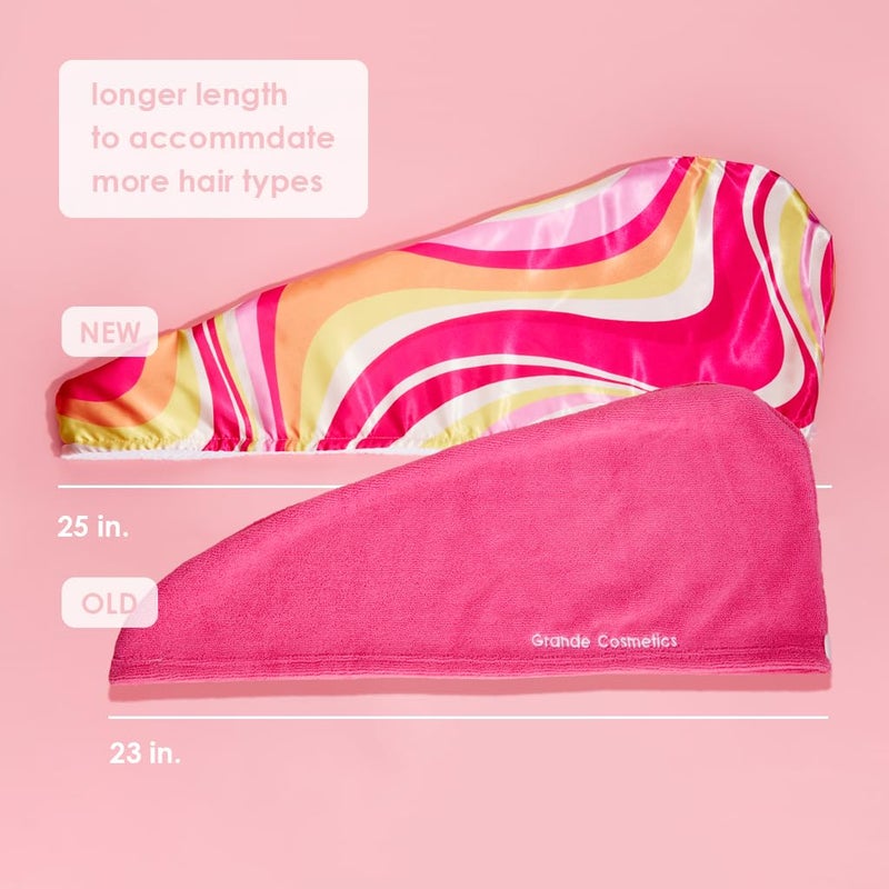 Grande Cosmetics Grandehair Satin And Microfiber Towel - Image 3