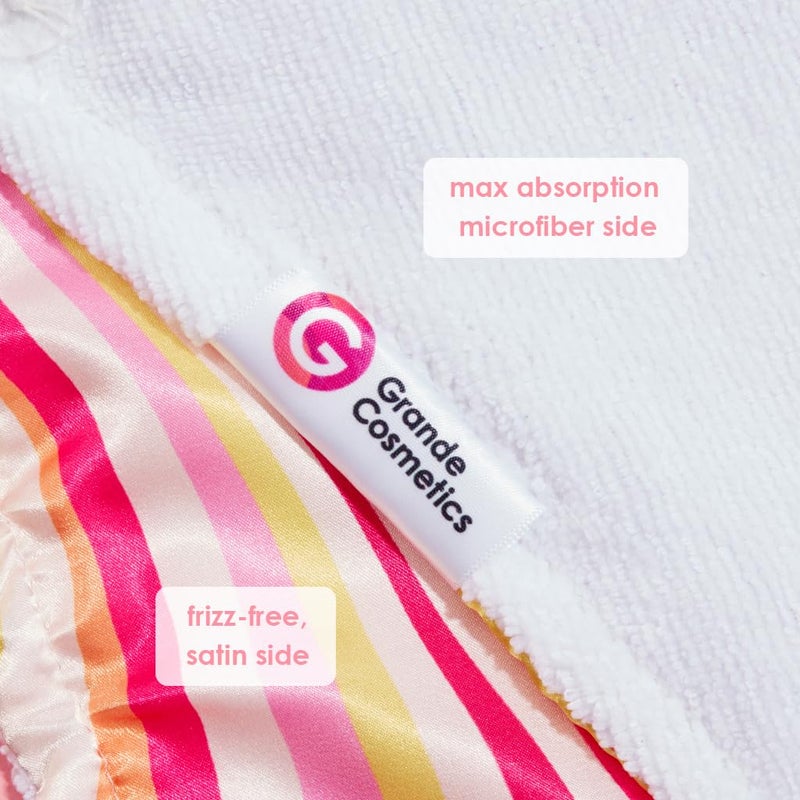 Grande Cosmetics Grandehair Satin And Microfiber Towel - Image 4