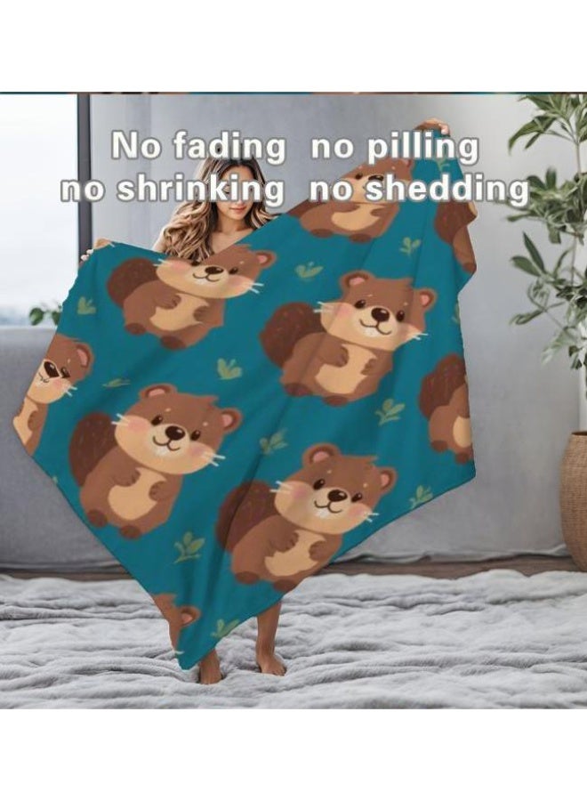 general Baby and children's cartoon flannel thin blanket (warm and comfortable, suitable for sleep, game use) 70cm*100cm - Image 5