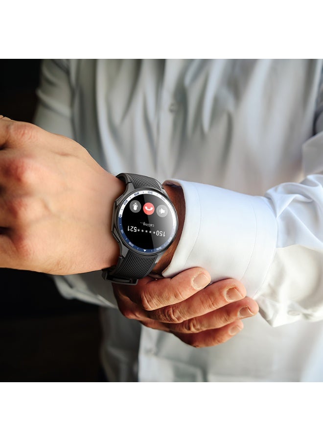Hoco Smartwatch Y24 with 1.43" AMOLED Screen Black - Image 4