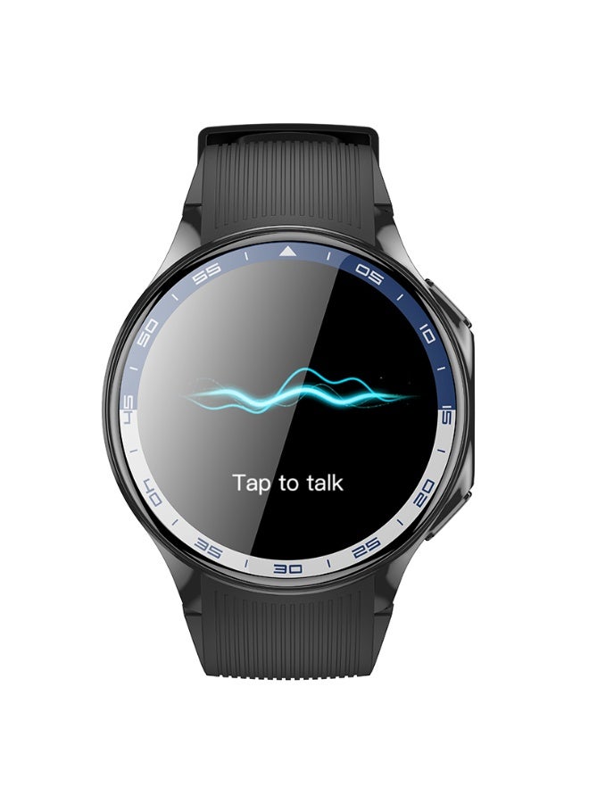 Hoco Smartwatch Y24 with 1.43" AMOLED Screen Black - Image 2