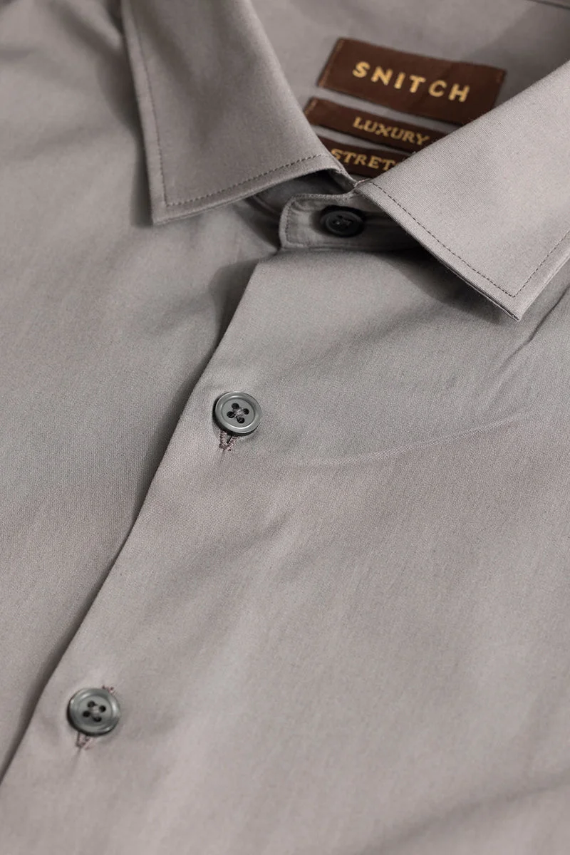 SNITCH Estonia Ash Grey Shirt