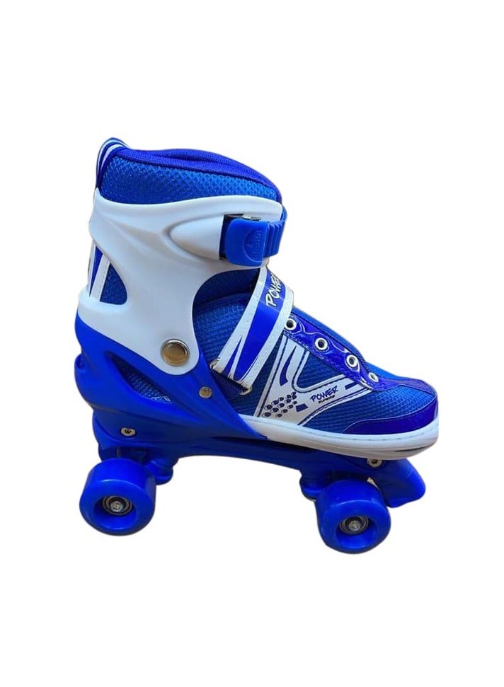 Generic 4 Wheels, Adjustable Skating Shoe Size L (39-42)cm  - Image 1