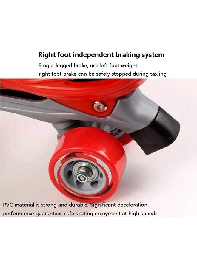 Generic 4 Wheels, Adjustable Skating Shoe Size L (39-42)cm  - Image 2