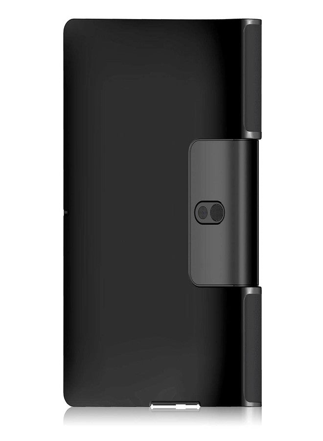 Robustrion Smart Flip Case Cover for Lenovo Yoga Smart Tab 10.1 YT-X705X/YT-X705F - Black - Image 4