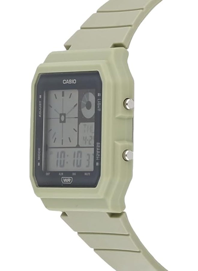 كاسيو ساعة كاسيو LF-20W-3A POP ريترو بلايفول توين جراف الرقمية باللون الأخضر الحيوي للجنسين - Image 3