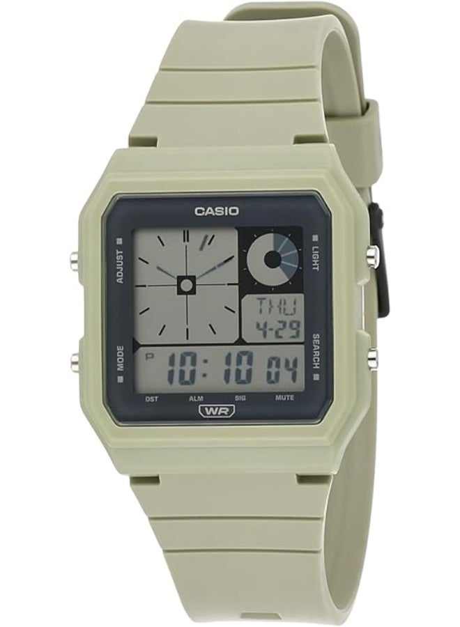 كاسيو ساعة كاسيو LF-20W-3A POP ريترو بلايفول توين جراف الرقمية باللون الأخضر الحيوي للجنسين - Image 1