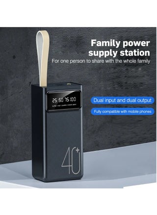 40,000mAh Ultra High-Capacity Power Bank – Fast Charging Portable Charger with Dual USB, USB-C Input/Output & Micro-USB – External Battery Pack for iPhone, Android, Tablets & More - pzsku/ZC8449DDD2607CAAC0300Z/45/1748158556/3795ed11-bff1-4fe8-b959-67199c10ca90