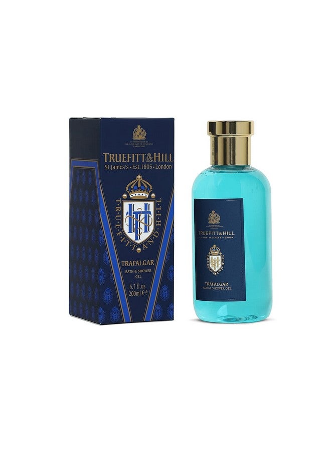 Truefitt & Hill Trafalgar Bath and Body Wash Gel 200ML | Perfect Combination of Spicy and Woody Essence - Image 1