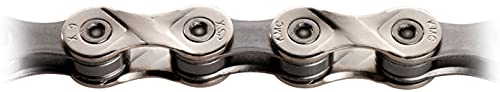 KMC X9 9 Speed Chain, Silver/Grey, 122 Link - Image 2