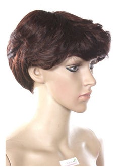 Ritzkart 10 Inch Synthetic Men Wig Hot Heat Resistant Hair Black  - Image 3