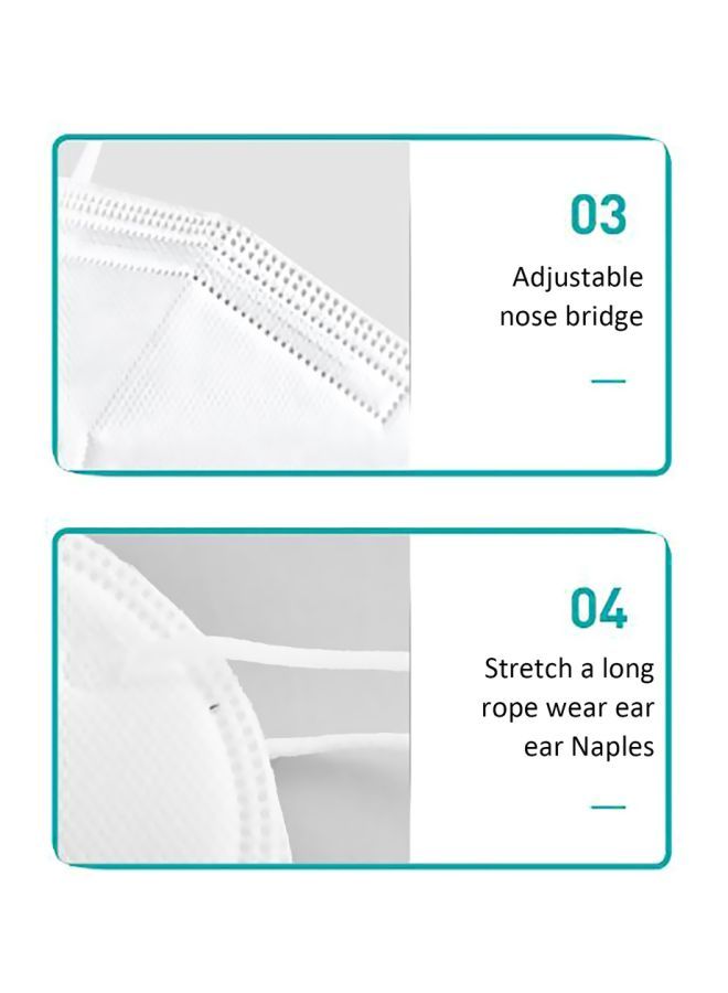 نيبمينينت قناع الوجه KN95 جيد التهوية بـ 6 طبقات - Image 5