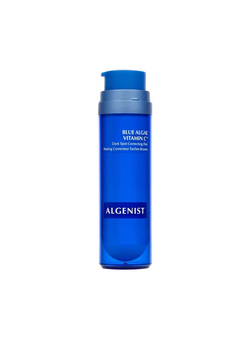 Algenist Algenist Blue Algae Vitamin C Dark Spot Correcting Peel - Visibly Reduce the Appearance of Discoloration - Exfoliating AHAs, BHA & PHA to Brighten & Even Skin Tone (45ml) 