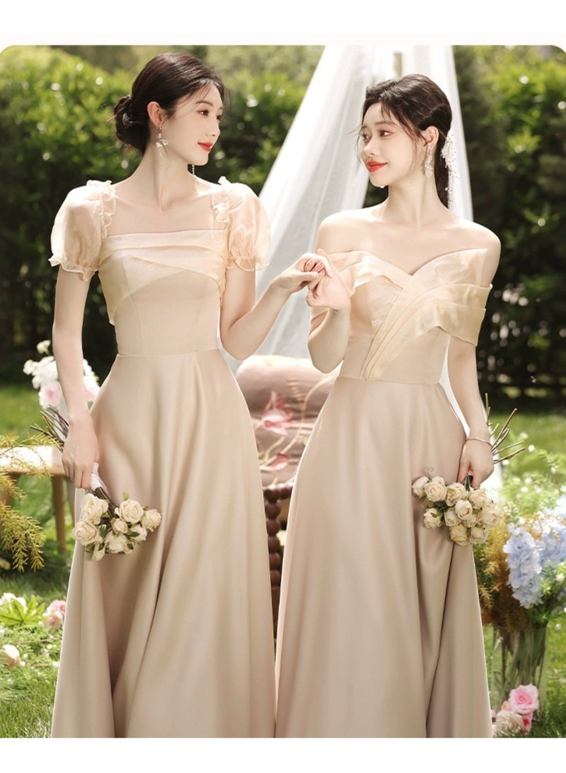 KUYING New Fashionable and Elegant Bridesmaid Dress  - Image 4