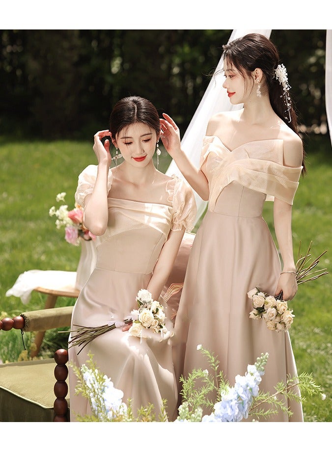 KUYING New Fashionable and Elegant Bridesmaid Dress  - Image 5