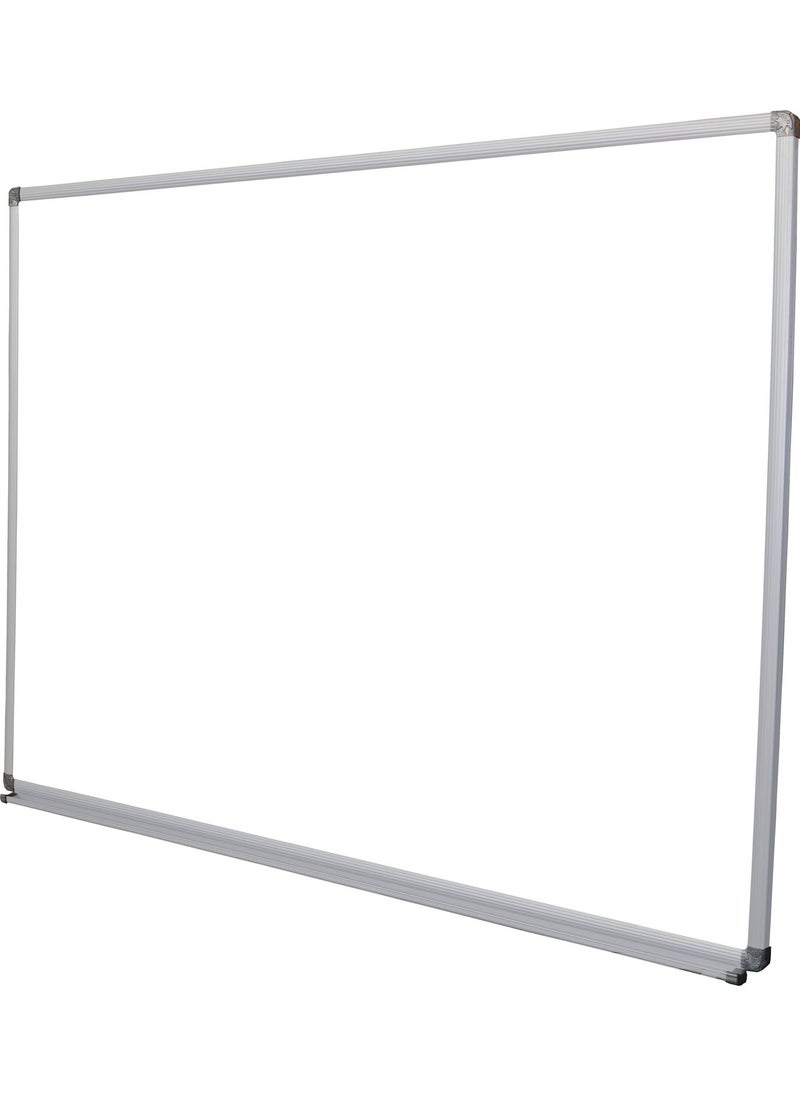 ABC - 100X130 Aluminum Frame Wall Mounted White Writing Board - Image 1