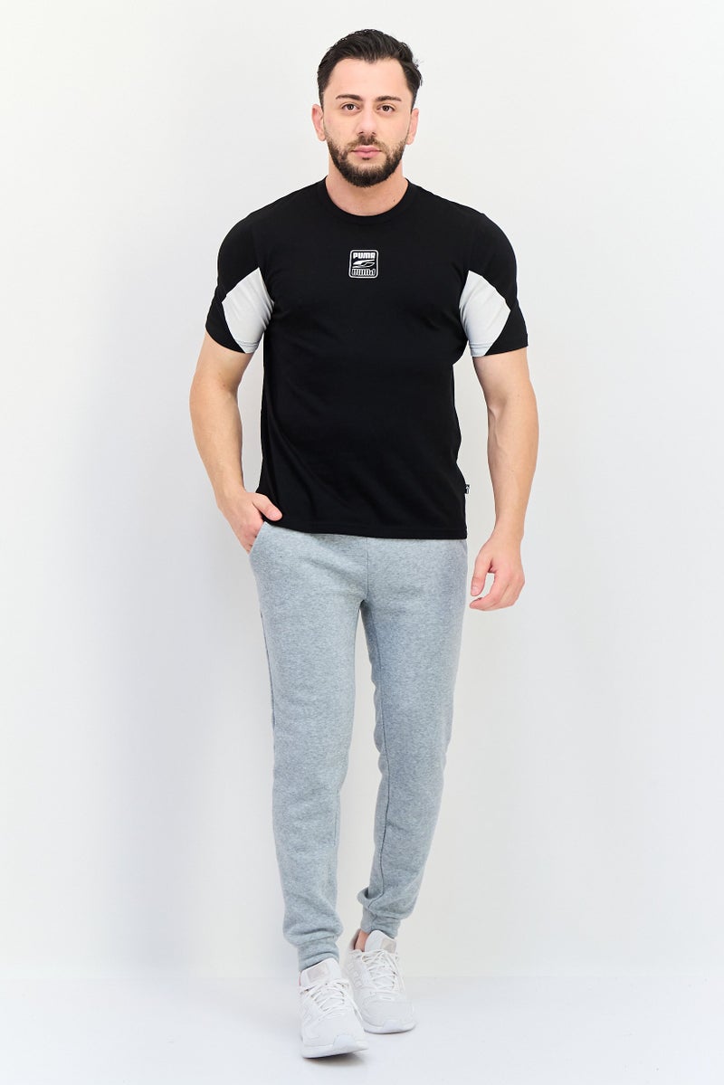 PUMA Men Sportswear Fit Short Sleeve Outdoor T-Shirt, Black - Image 4