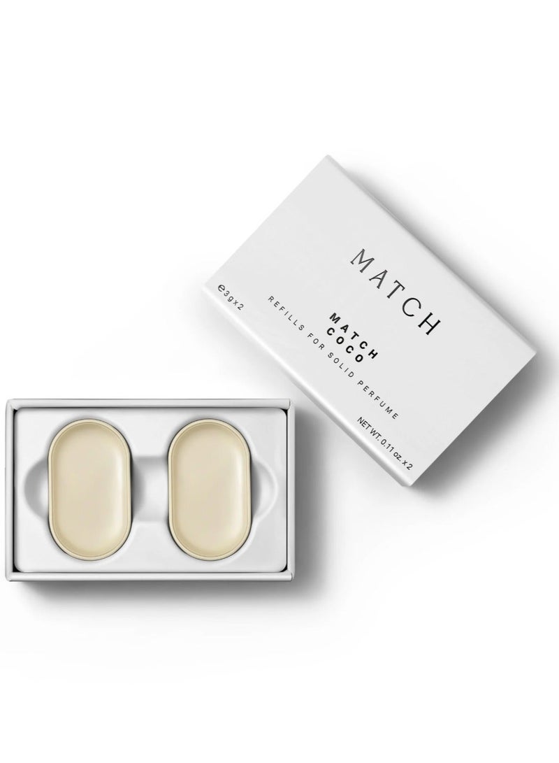Match Coco – Solid Perfume Refill Capsules - Image 1