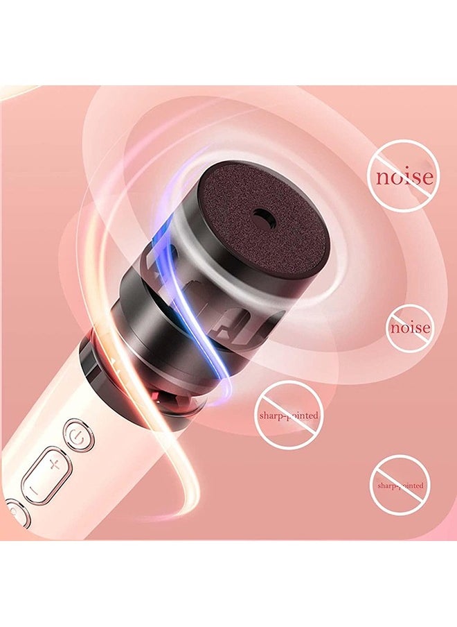 Arabest - Mini Karaoke Machine with 2 Wireless Microphones, Karaoke Machine for Adults and Kids with Wireless Microphones PA Speaker System for Family Party Singing (White) - Image 1