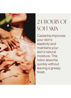 Natura natura - Ekos Castanha (Brazil Nut) Renourishing Body Lotion - Anti-Dryness - Deep Skin Hydration Moisturizer - Vegan Skin Care - Brazilian Beauty Secrets - Self Care & Body Care - 13.5 fl oz (400ml)  - Image 5